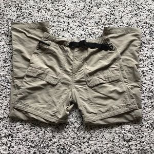 The North Face Men’s Tan Convertible Cargo Pants